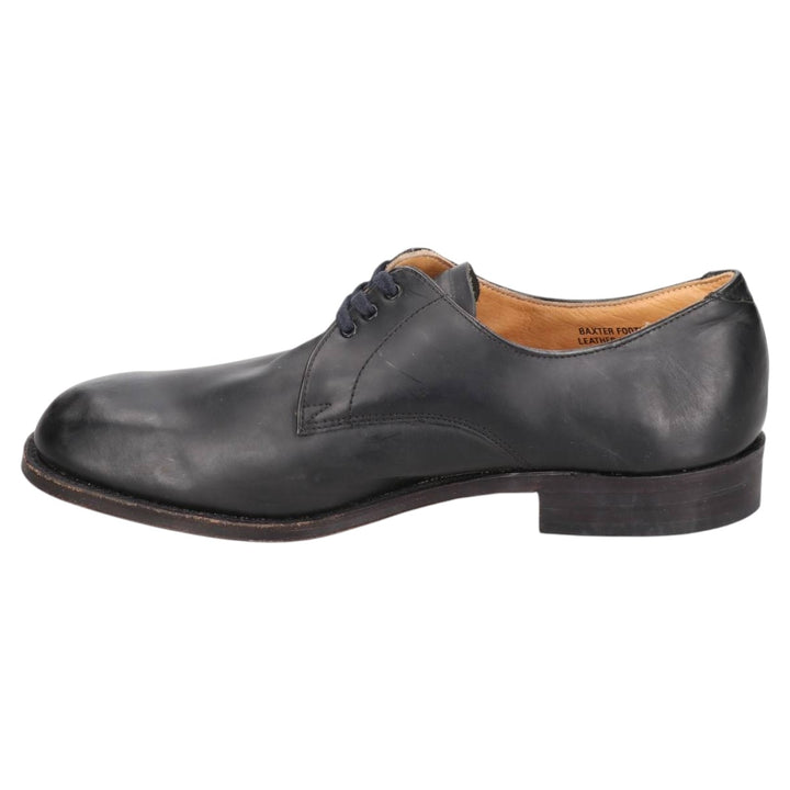 BAXTER Plain Toe Shoes 9 1/2 Men's 27.5cm genuine leather black type Vintage Second Hand