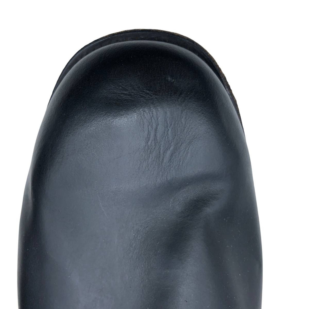 BAXTER Plain Toe Shoes 9 1/2 Men's 27.5cm genuine leather black type Vintage Second Hand