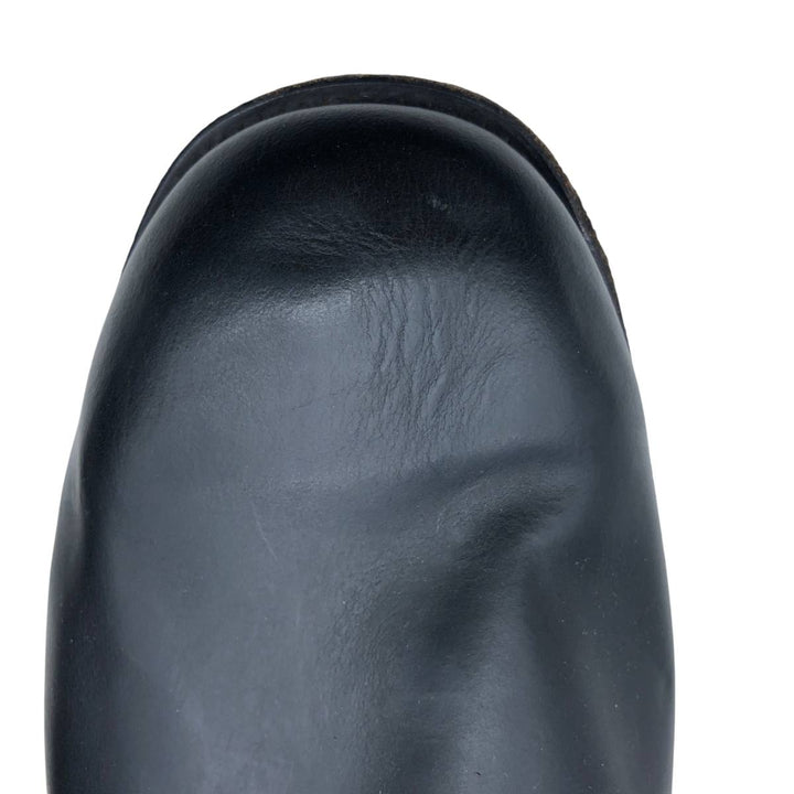 BAXTER Plain Toe Shoes 9 1/2 Men's 27.5cm genuine leather black type Vintage Second Hand