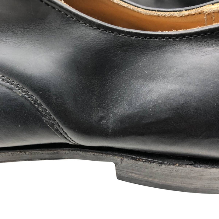 BAXTER Plain Toe Shoes 9 1/2 Men's 27.5cm genuine leather black type Vintage Second Hand