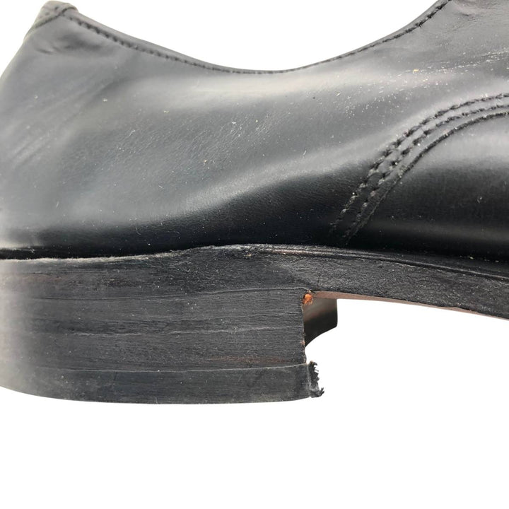 BAXTER Plain Toe Shoes 9 1/2 Men's 27.5cm genuine leather black type Vintage Second Hand