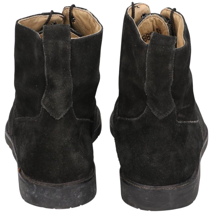 Kenneth Cole suede short boots, made in Italy Men's 28.0cm unclear black type Vintage Second Hand