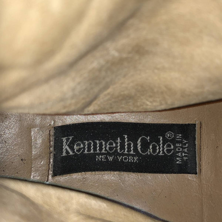 Kenneth Cole suede short boots, made in Italy Men's 28.0cm unclear black type Vintage Second Hand
