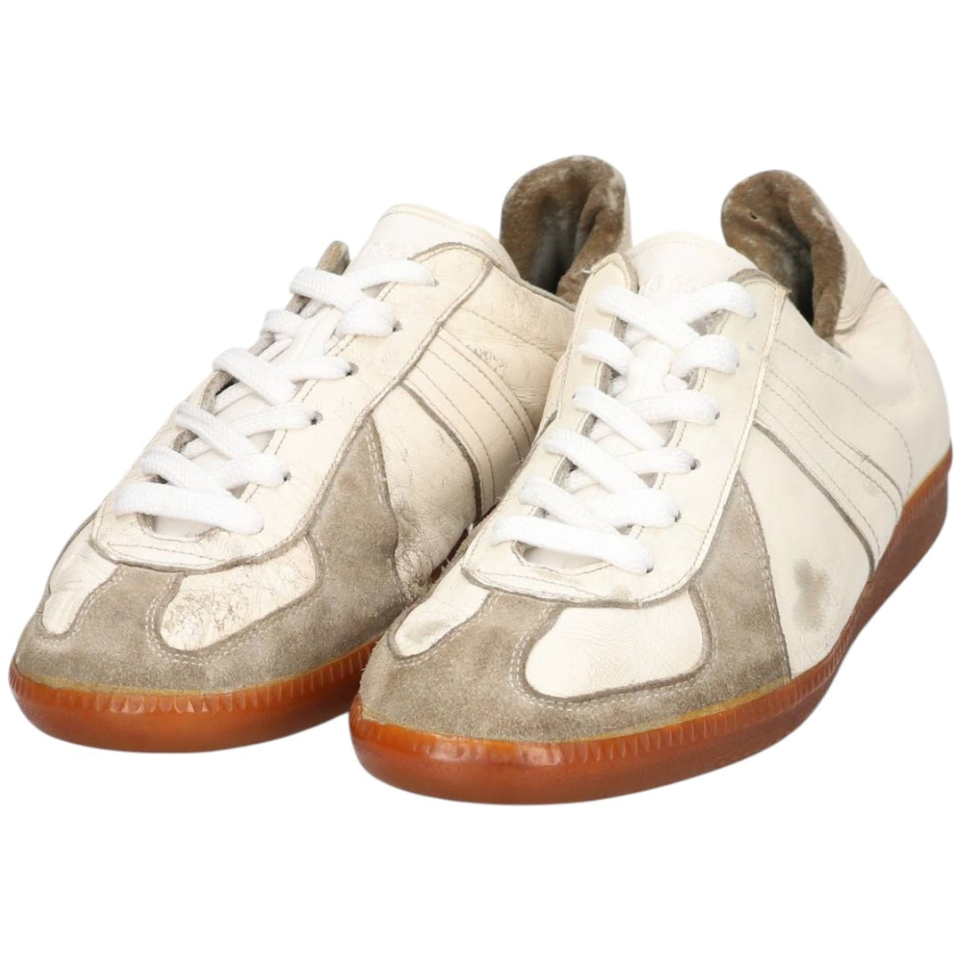 German Army BW SPORT German Trainer Men's 27.5cm unclear white type Vintage Second Hand