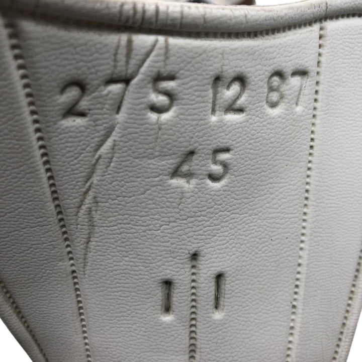 BW SPORT German Trainer 45 Men's 27.0cm unclear white type Vintage Second Hand