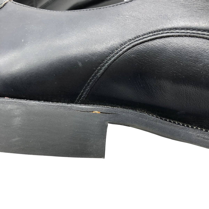 Marbot Plain Toe Shoes Made in France 43 8 Men's 26.5cm genuine leather black type Vintage Second Hand