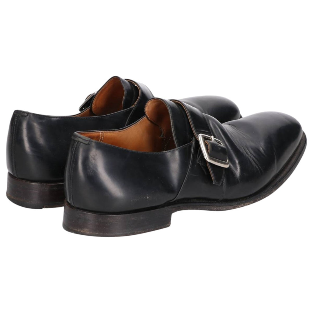 Church's Custom Grade Monk Strap Shoes, Size 95 F Men's 28.0cm unclear black type Vintage Second Hand