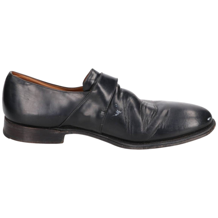 Church's Custom Grade Monk Strap Shoes, Size 95 F Men's 28.0cm unclear black type Vintage Second Hand