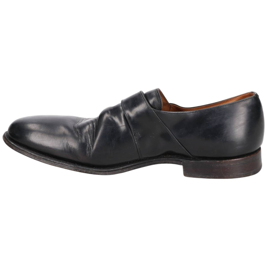 Church's Custom Grade Monk Strap Shoes, Size 95 F Men's 28.0cm unclear black type Vintage Second Hand