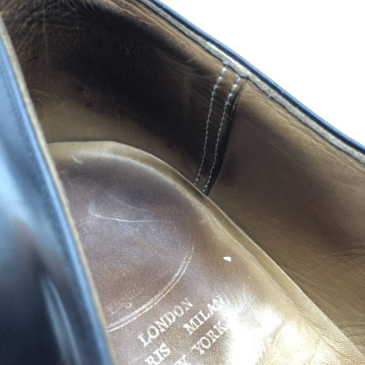 Church's Custom Grade Monk Strap Shoes, Size 95 F Men's 28.0cm unclear black type Vintage Second Hand