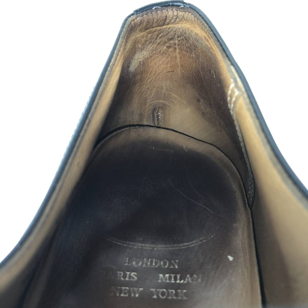 Church's Custom Grade Monk Strap Shoes, Size 95 F Men's 28.0cm unclear black type Vintage Second Hand