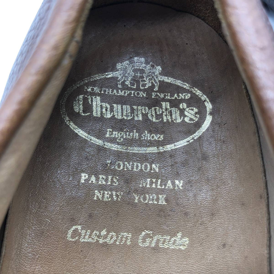 Church's Custom Grade Coin Loafers Men's 27.0cm unclear brown type Vintage Second Hand