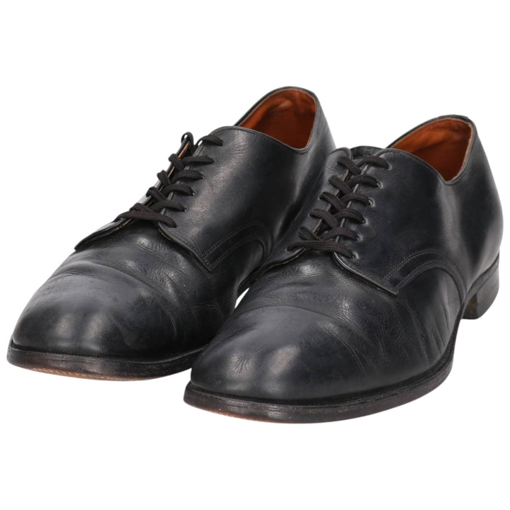 Thom McAn Plain Toe Shoes 8 Men's 26.5cm genuine leather black type Vintage Second Hand
