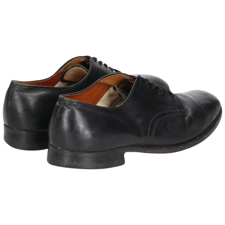Thom McAn Plain Toe Shoes 8 Men's 26.5cm genuine leather black type Vintage Second Hand