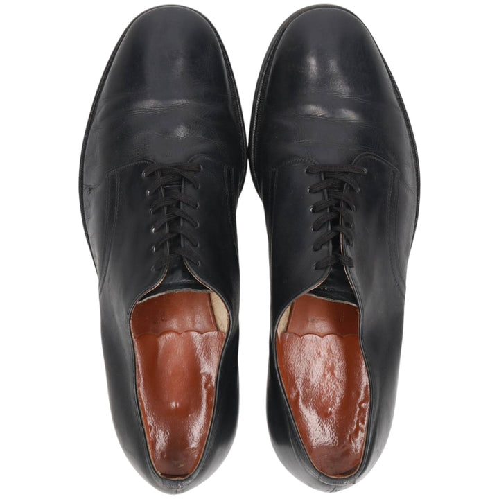 Thom McAn Plain Toe Shoes 8 Men's 26.5cm genuine leather black type Vintage Second Hand