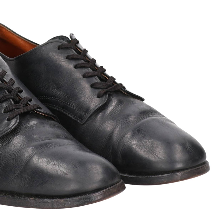 Thom McAn Plain Toe Shoes 8 Men's 26.5cm genuine leather black type Vintage Second Hand