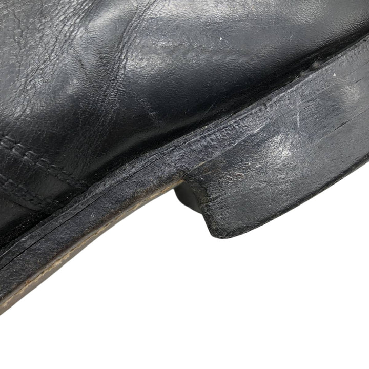 Thom McAn Plain Toe Shoes 8 Men's 26.5cm genuine leather black type Vintage Second Hand