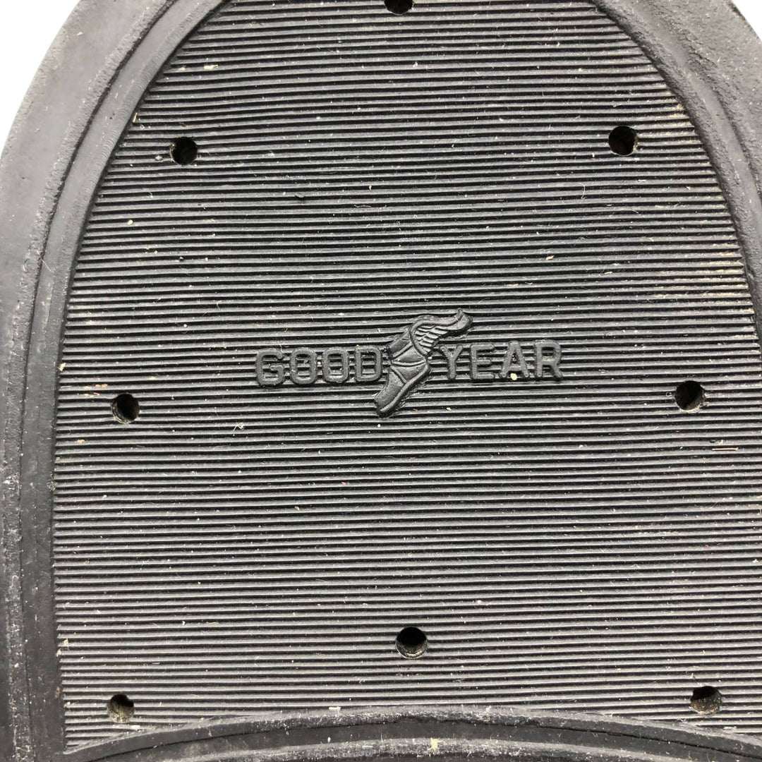 Full brogue wingtip shoes, size 10C, men's size 11.2" /saa014727 Men's 28.5cm genuine leather black type Vintage Second Hand