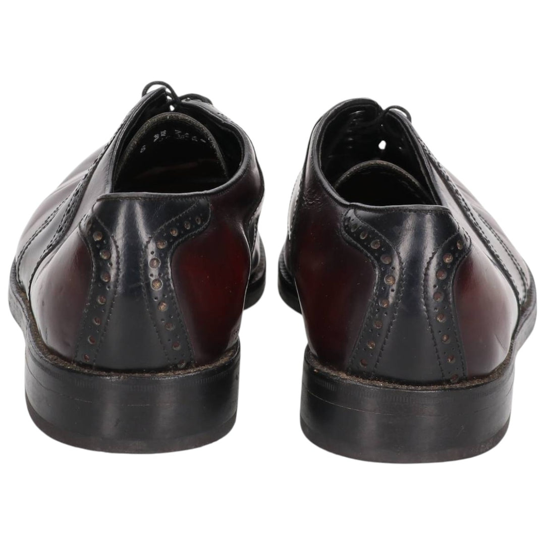Florsheim Saddle Shoes, Size 8, 3E Men's 26.0cm genuine leather black type Vintage Second Hand