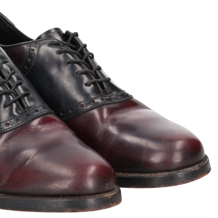 Florsheim Saddle Shoes, Size 8, 3E Men's 26.0cm genuine leather black type Vintage Second Hand