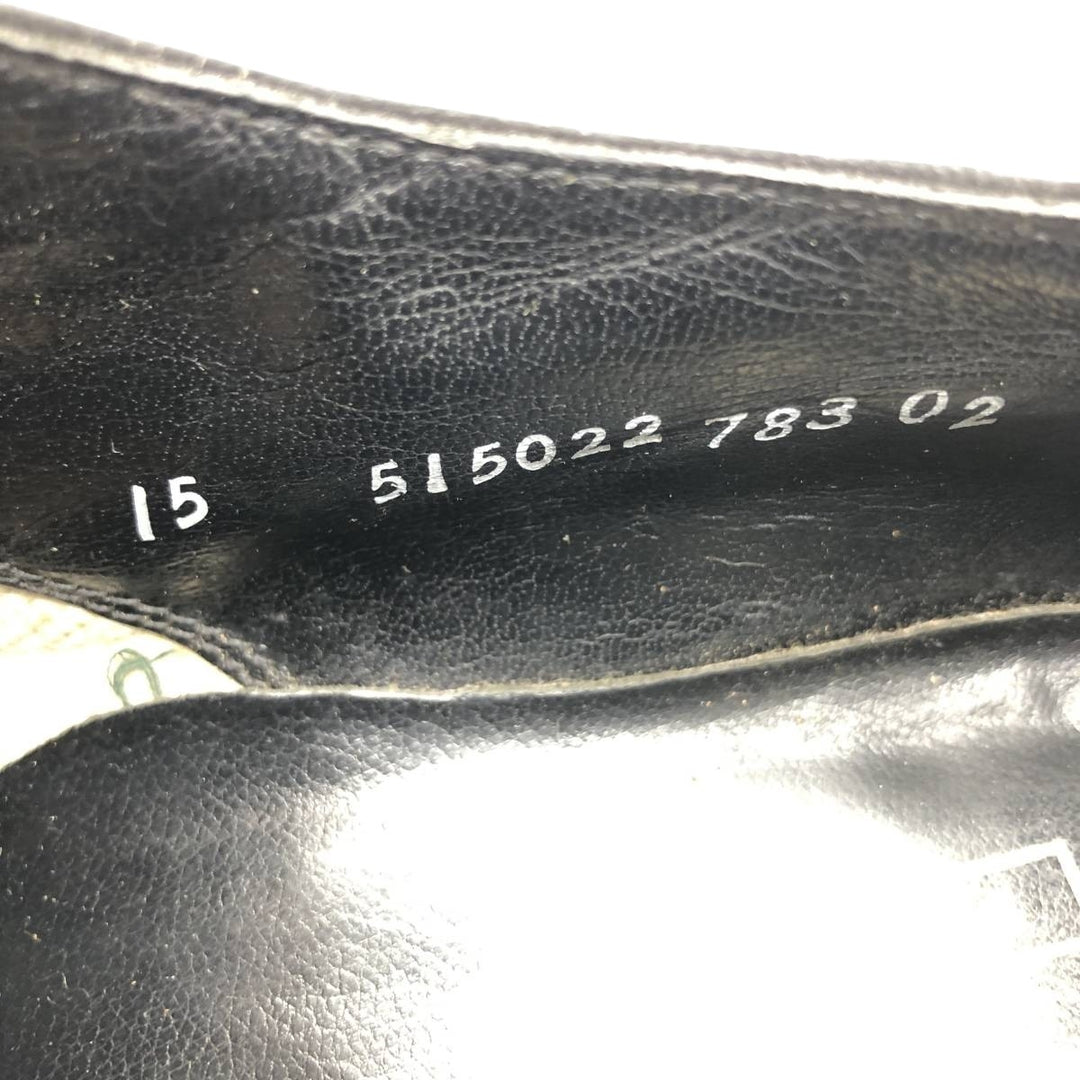 Florsheim Saddle Shoes, Size 8, 3E Men's 26.0cm genuine leather black type Vintage Second Hand