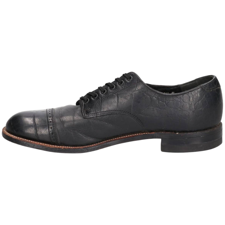 Stacy Adams STACY ADAMS Straight Tip Shoes 8 1/2D Men's 27.5cm genuine leather black type Vintage Second Hand