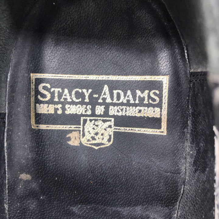 Stacy Adams STACY ADAMS Straight Tip Shoes 8 1/2D Men's 27.5cm genuine leather black type Vintage Second Hand