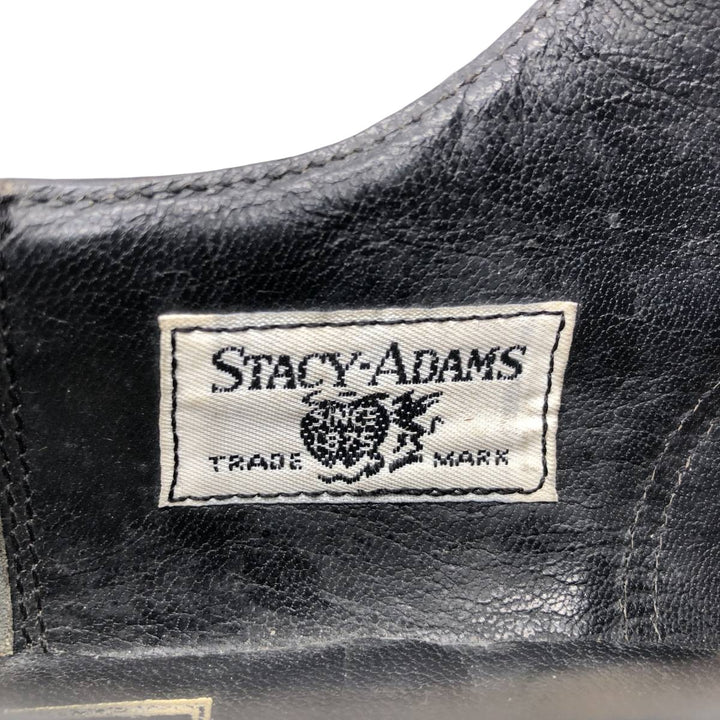 Stacy Adams STACY ADAMS Straight Tip Shoes 8 1/2D Men's 27.5cm genuine leather black type Vintage Second Hand