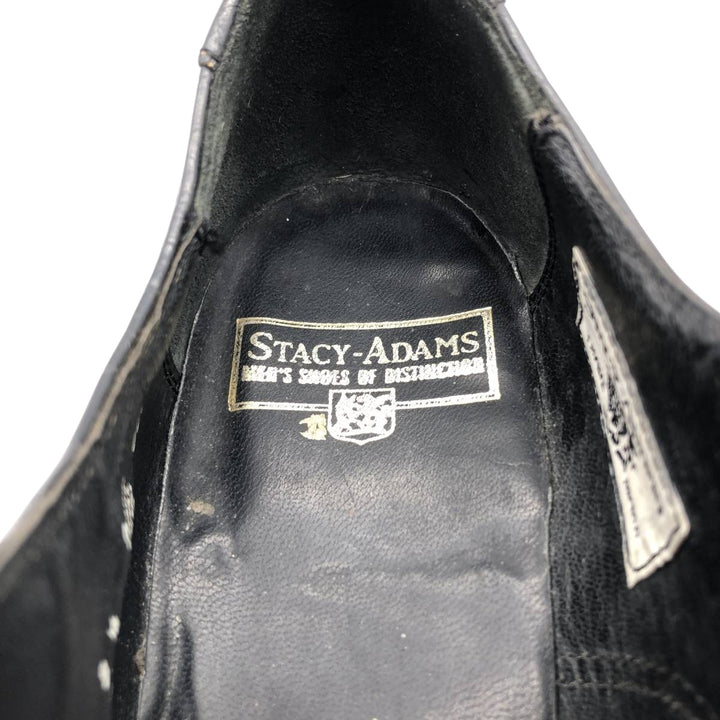 Stacy Adams STACY ADAMS Straight Tip Shoes 8 1/2D Men's 27.5cm genuine leather black type Vintage Second Hand