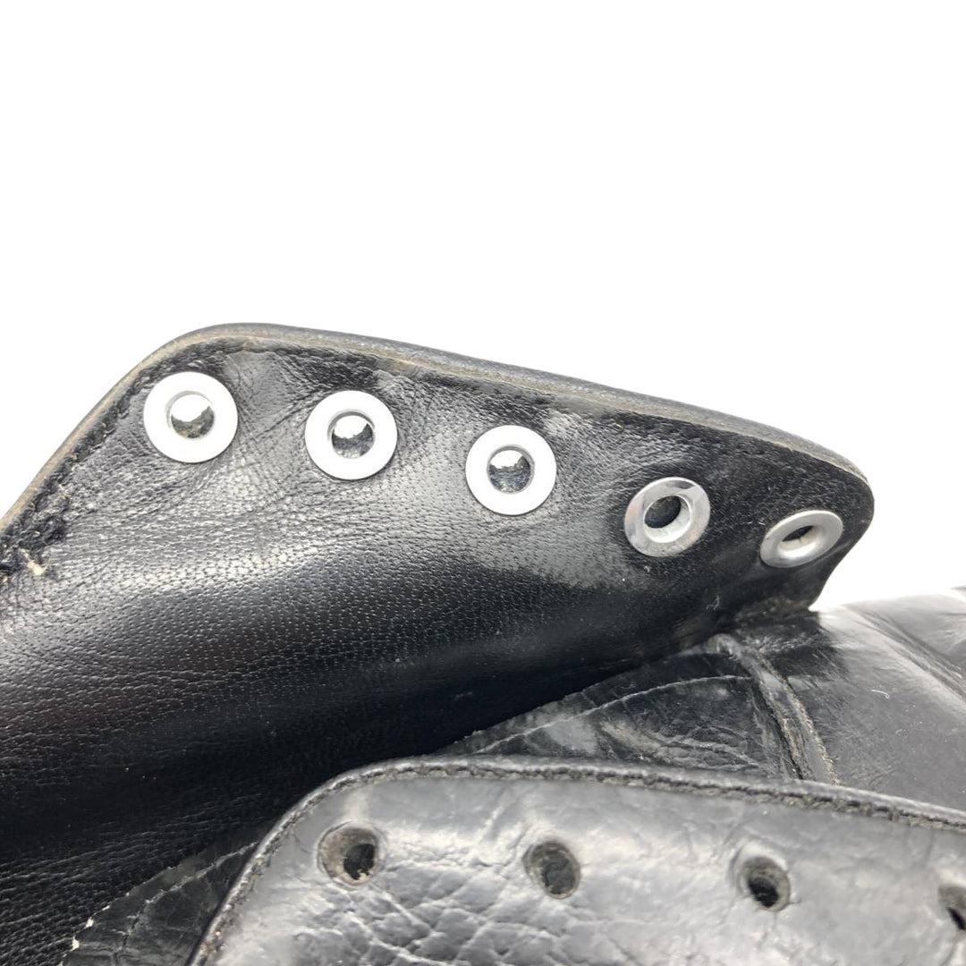 Florsheim Full Brogue Wingtip Shoes, 8 1/2D, Men's, 10.4" (equivalent) /saa014731 Men's 26.5cm unclear black type Vintage Second Hand