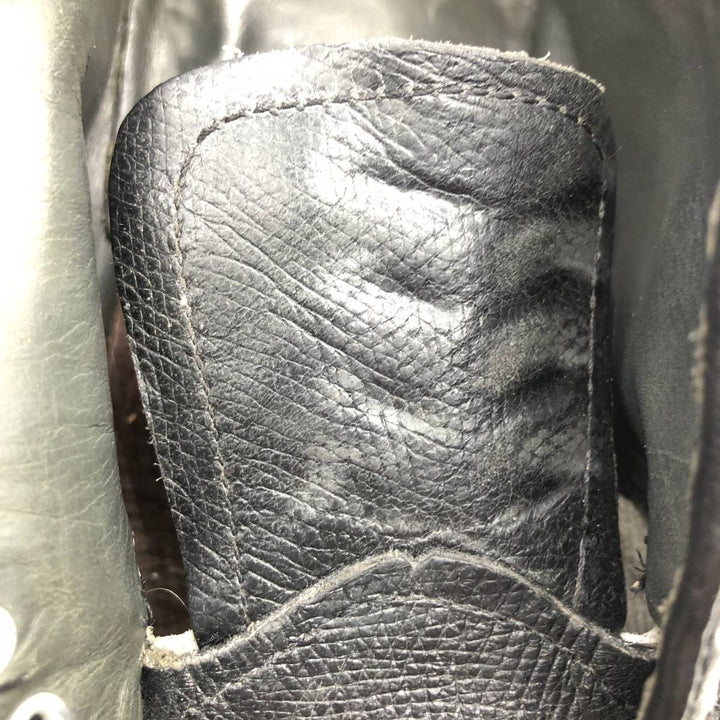 Full-brogue wingtip shoes, made in the USA, size 8 1/2D, men's size 10.6" /saa014734 Men's 27.0cm genuine leather black type Vintage Second Hand