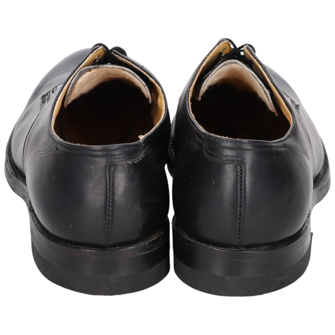 Vintage 1970s steel-toe plain-toe shoes, made in Canada, size 9 1/2D, men's size 11.2 inches (saa014744) Men's 28.5cm unclear black type Vintage Second Hand