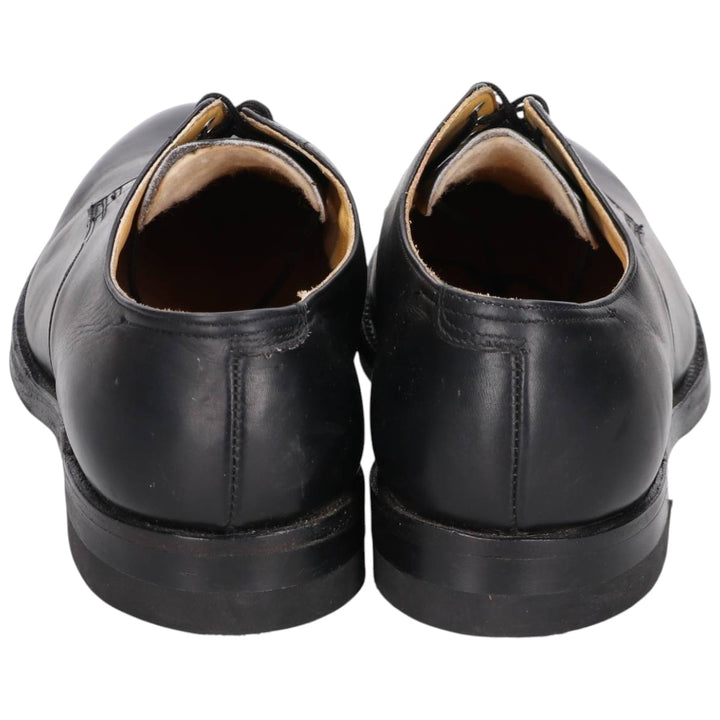 Vintage 1970s steel-toe plain-toe shoes, made in Canada, size 9 1/2D, men's size 11.2 inches (saa014744) Men's 28.5cm unclear black type Vintage Second Hand