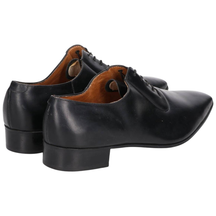 MONTE Square Toe Plain Toe Shoes, Made in Finland, Size 7, Men's, 10.6" (equivalent) /saa014745 Men's 27.0cm unclear black type Vintage Second Hand