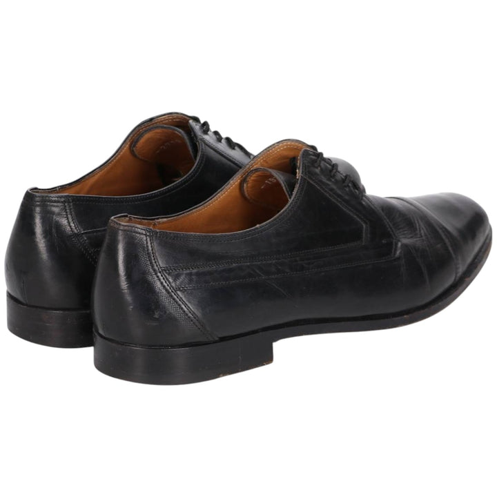 Bally Straight Tip Shoes, Made in Italy, Size 9 1/2D Men's 28.0cm unclear black type Vintage Second Hand