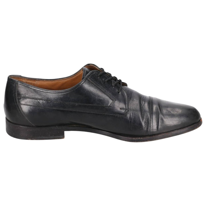 Bally Straight Tip Shoes, Made in Italy, Size 9 1/2D Men's 28.0cm unclear black type Vintage Second Hand