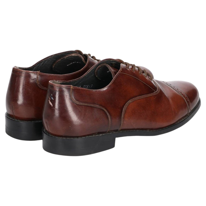 STUART MCGUIRE Straight Tip Shoes 8 1/2D Men's 26.5cm unclear burgundy type Vintage Second Hand