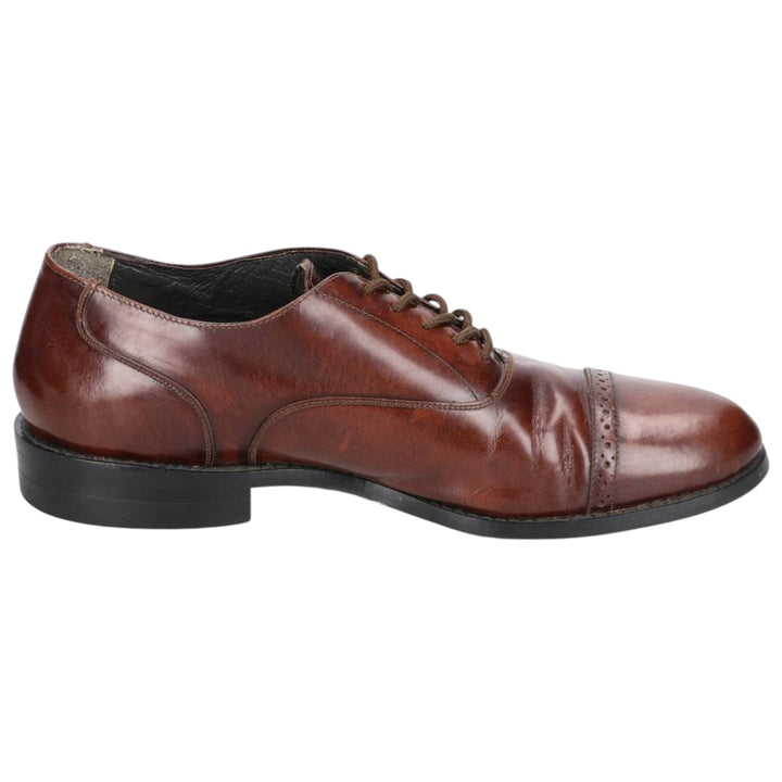 STUART MCGUIRE Straight Tip Shoes 8 1/2D Men's 26.5cm unclear burgundy type Vintage Second Hand