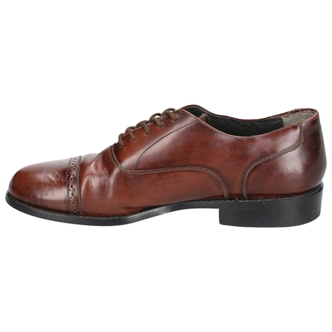 STUART MCGUIRE Straight Tip Shoes 8 1/2D Men's 26.5cm unclear burgundy type Vintage Second Hand