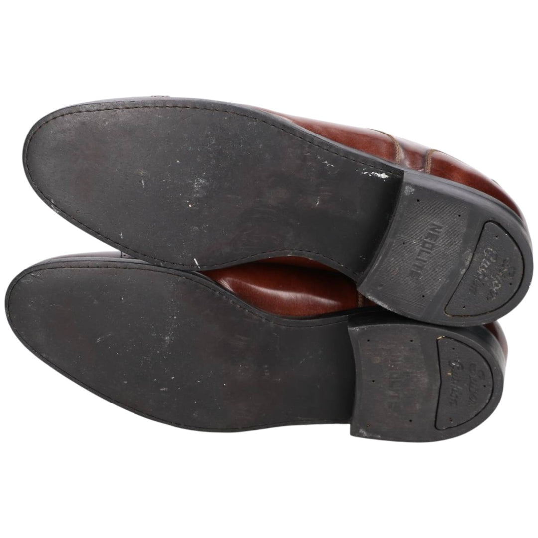 STUART MCGUIRE Straight Tip Shoes 8 1/2D Men's 26.5cm unclear burgundy type Vintage Second Hand