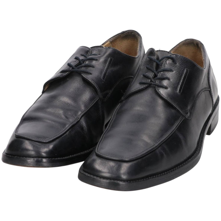 Johnston & Murphy U-tip shoes, Made in Italy, Size 8 1/2H Men's 26.5cm unclear black type Vintage Second Hand