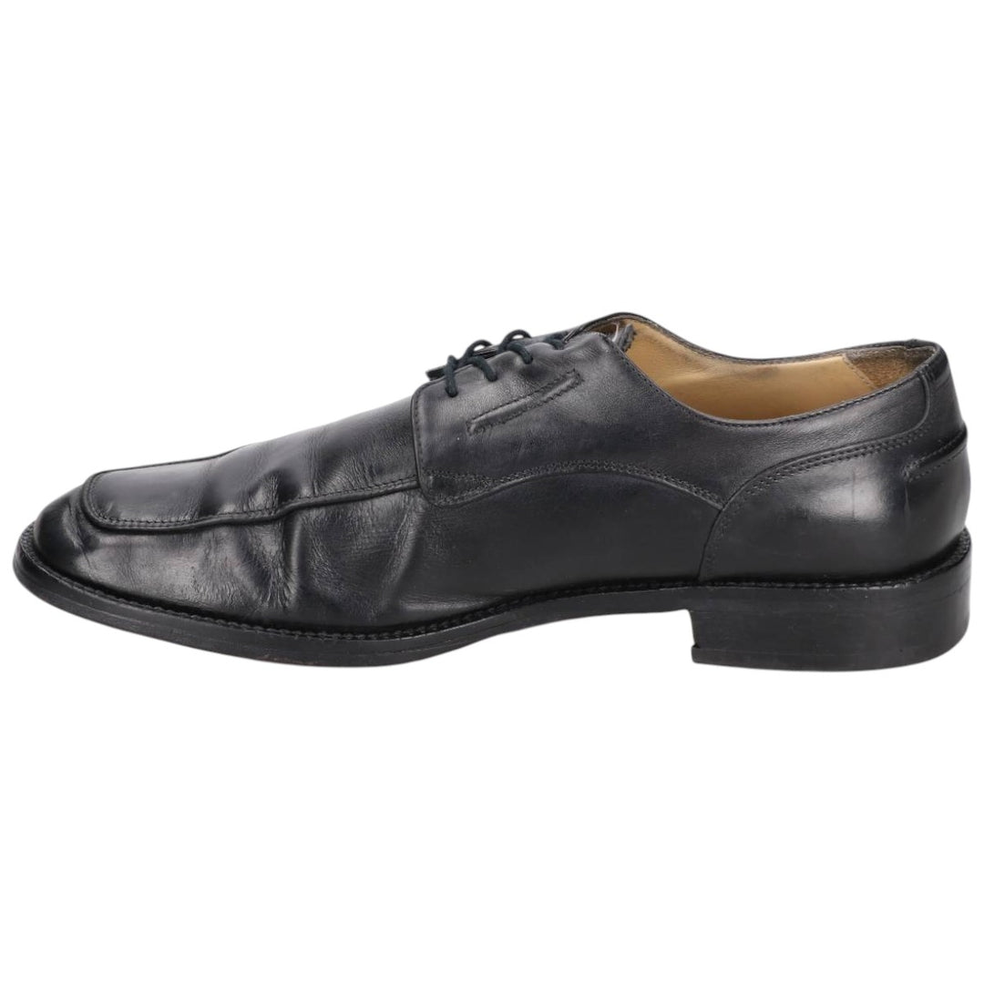 Johnston & Murphy U-tip shoes, Made in Italy, Size 8 1/2H Men's 26.5cm unclear black type Vintage Second Hand