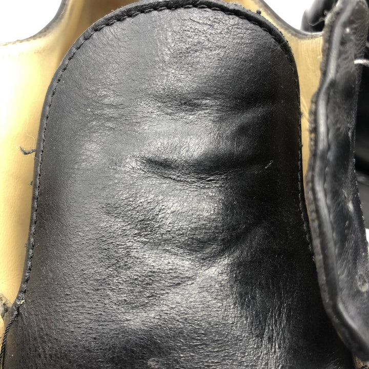 Johnston & Murphy U-tip shoes, Made in Italy, Size 8 1/2H Men's 26.5cm unclear black type Vintage Second Hand