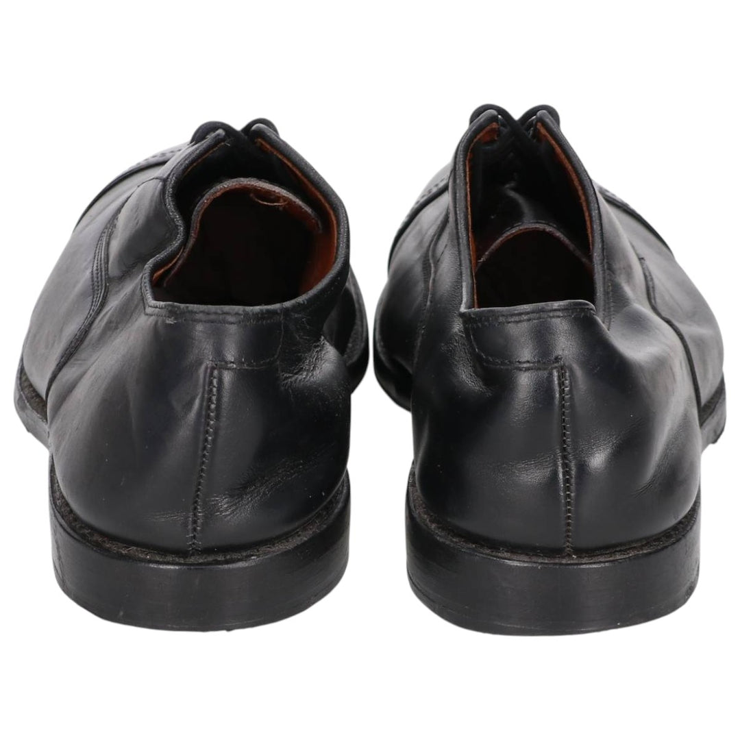 Brooks Brothers Straight Tip Shoes, Made in USA, Size 9 1/2D Men's 27.5cm genuine leather black type Vintage Second Hand