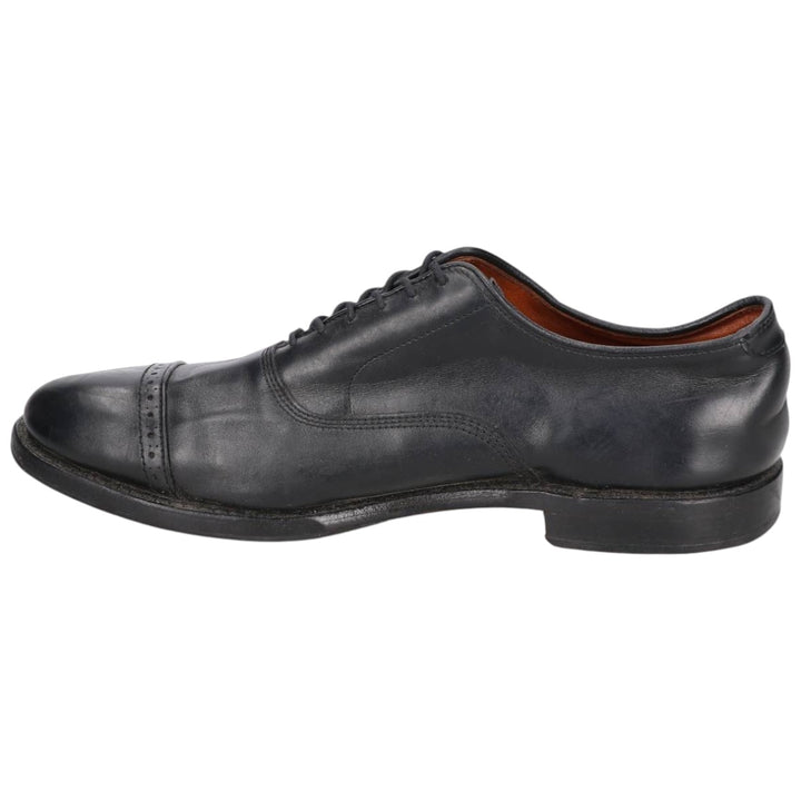 Brooks Brothers Straight Tip Shoes, Made in USA, Size 9 1/2D Men's 27.5cm genuine leather black type Vintage Second Hand