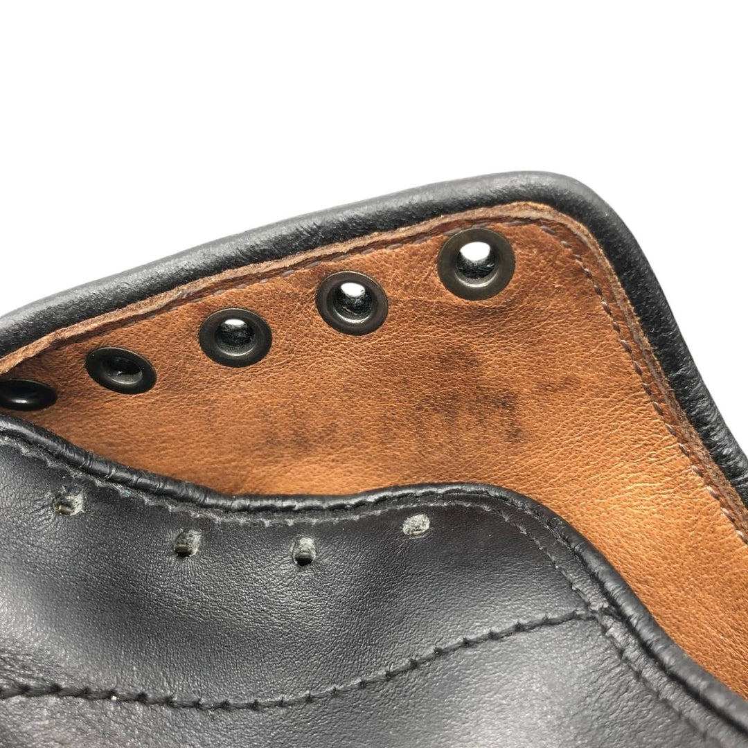 Brooks Brothers Straight Tip Shoes, Made in USA, Size 9 1/2D Men's 27.5cm genuine leather black type Vintage Second Hand