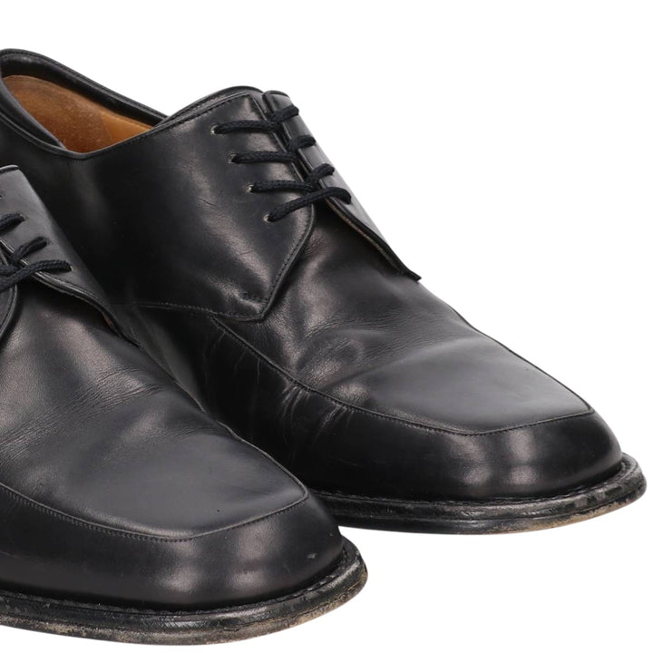 Bruno Magli U-tip shoes, Made in Italy, Size 9 1/2M Men's 28.0cm unclear black type Vintage Second Hand