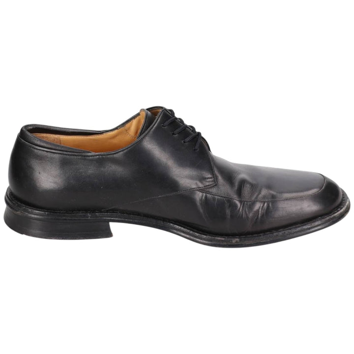 Bruno Magli U-tip shoes, Made in Italy, Size 9 1/2M Men's 28.0cm unclear black type Vintage Second Hand