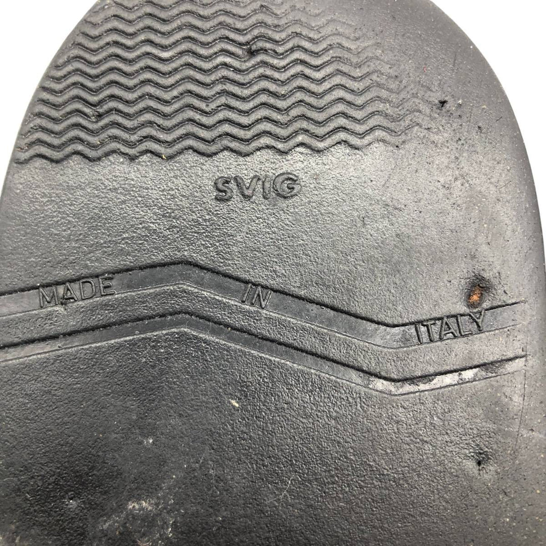 Allen Edmonds Fifth Avenue Straight Tip Shoes, Made in Italy, Size 9 1/2 Men's 27.5cm unclear black type Vintage Second Hand
