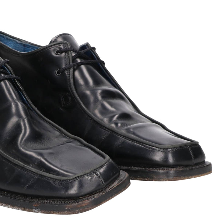 Oliver Sweeney U-Tip Shoes, Made in Italy, Size 10 1/2 Men's 28.5cm genuine leather black type Vintage Second Hand